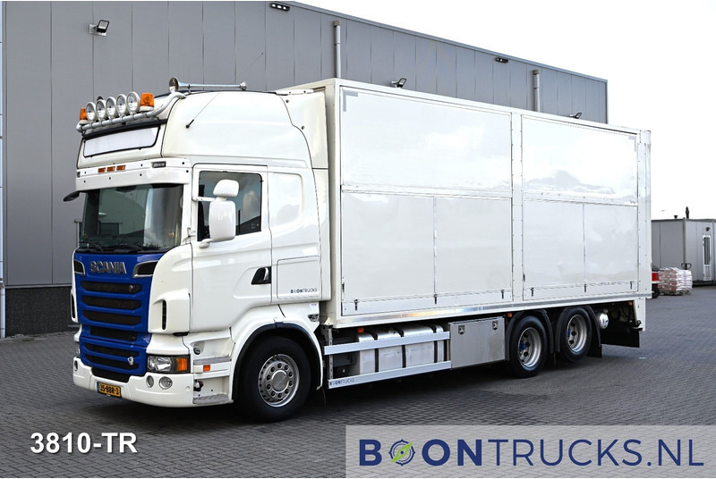 Scania R500 V8 6x2 | EURO5 * FULL AIR * RETARDER * POULTRY * NL TRUCK * APK 05-2026 - Camión transporte de ganado: foto 1 Scania R500 V8 6x2 | EURO5 * FULL AIR * RETARDER * POULTRY * NL TRUCK * APK 05-2026 - Camión transporte de ganado: foto 1