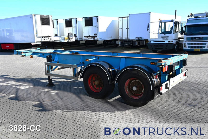 Schweriner Nutzfahrzeuge CS 20 CHASSIS | 20ft * STEEL SUSPENSION * BPW/DRUM * 9x AVAILABLE - Semirremolque portacontenedore/ Intercambiable: foto 2 Schweriner Nutzfahrzeuge CS 20 CHASSIS | 20ft * STEEL SUSPENSION * BPW/DRUM * 9x AVAILABLE - Semirremolque portacontenedore/ Intercambiable: foto 2