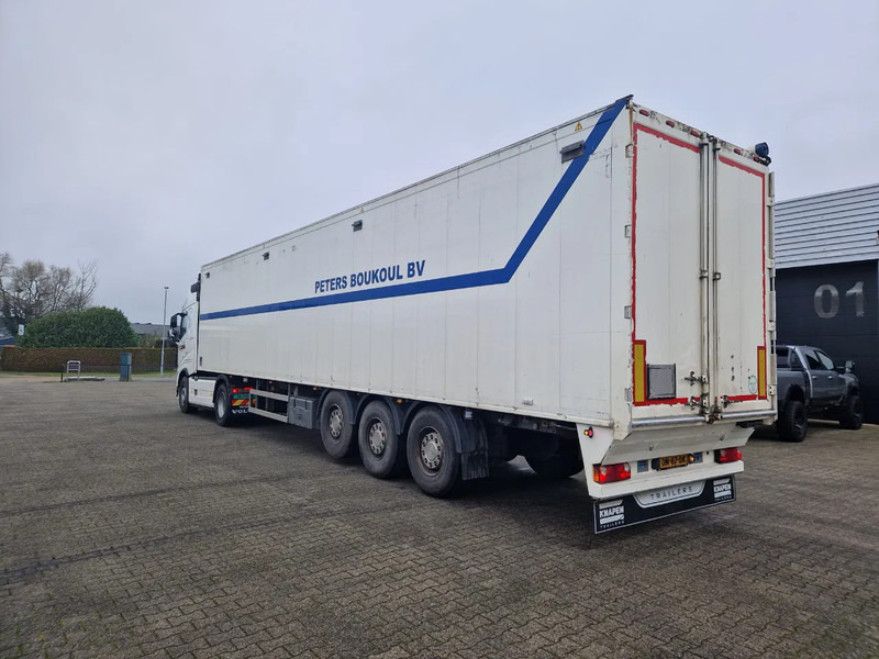 Knapen Trailers 92m3 walkingfloor 6mm vloer met naloop stuuras (Nieuwe APK) - Semirremolque piso movil: foto 2 Knapen Trailers 92m3 walkingfloor 6mm vloer met naloop stuuras (Nieuwe APK) - Semirremolque piso movil: foto 2