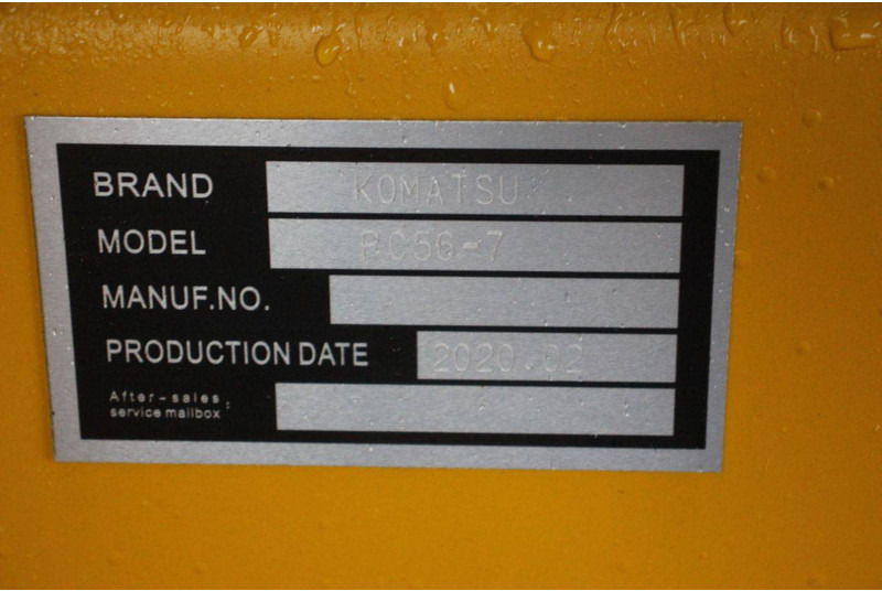 Excavadora de cadenas Komatsu PC56-7: foto 14