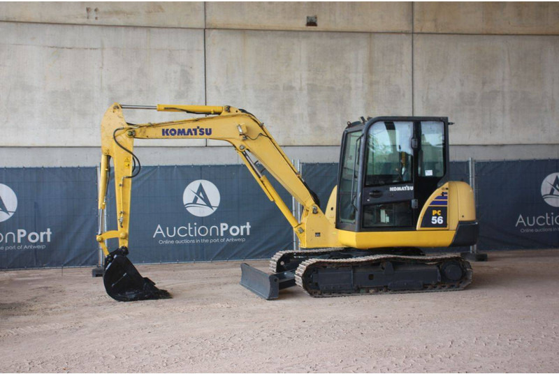 Komatsu PC56-7 - Excavadora de cadenas: foto 1 Komatsu PC56-7 - Excavadora de cadenas: foto 1