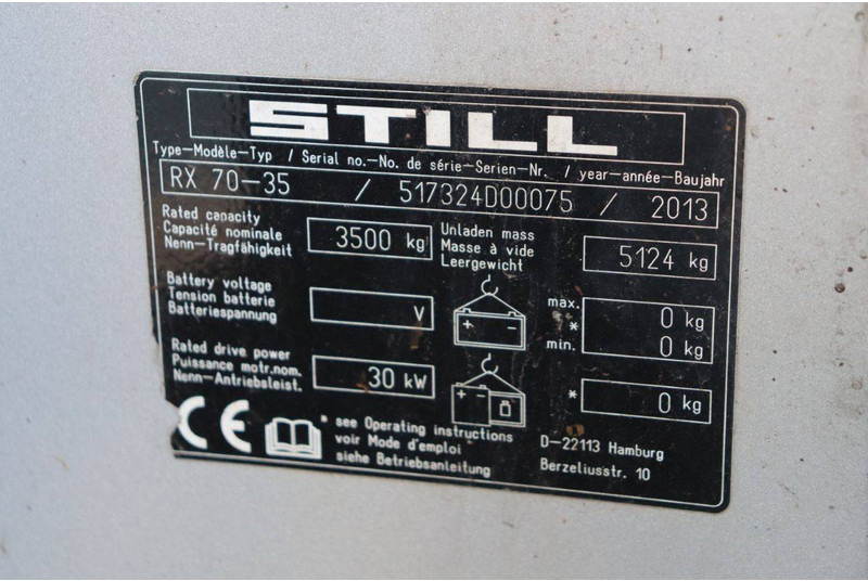 Carretilla elevadora Still RX70-35H: foto 17 Carretilla elevadora Still RX70-35H: foto 17