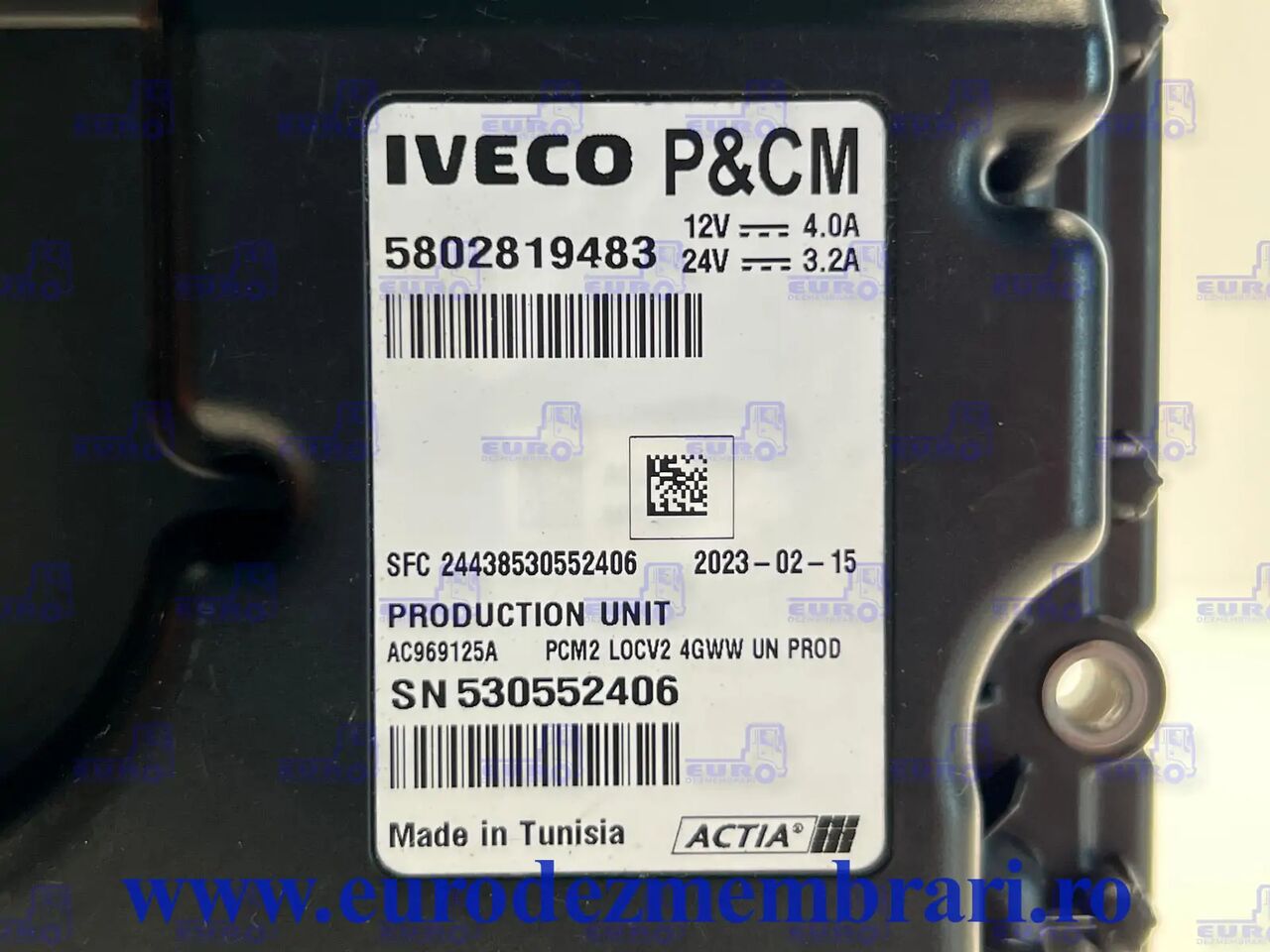 CALCULATOR RADIO IVECO STRALIS 5802819483 - Unidad de control para Camión: foto 5 CALCULATOR RADIO IVECO STRALIS 5802819483 - Unidad de control para Camión: foto 5