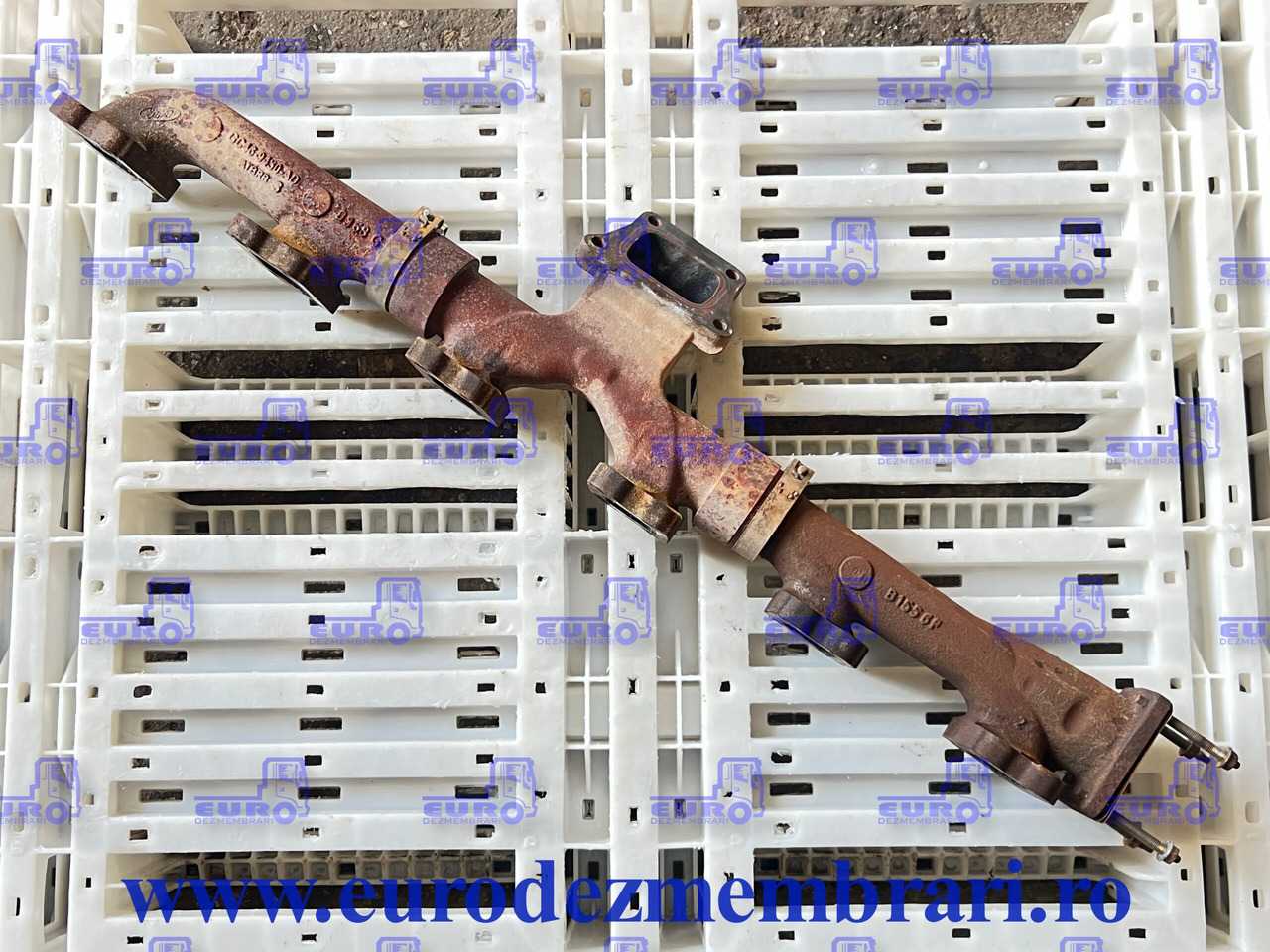 GALERIE EVACUARE FORD CARGO F-MAX FHR6 GC469430AD, GC469431AD - Colector de escape para Camión: foto 2 GALERIE EVACUARE FORD CARGO F-MAX FHR6 GC469430AD, GC469431AD - Colector de escape para Camión: foto 2