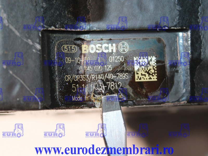 POMPA INALTA PRESIUNE MAN D20 D26 51.11103.7812, 51.11103.7792, 51.11103.7846 - Bomba de combustible para Camión: foto 3 POMPA INALTA PRESIUNE MAN D20 D26 51.11103.7812, 51.11103.7792, 51.11103.7846 - Bomba de combustible para Camión: foto 3