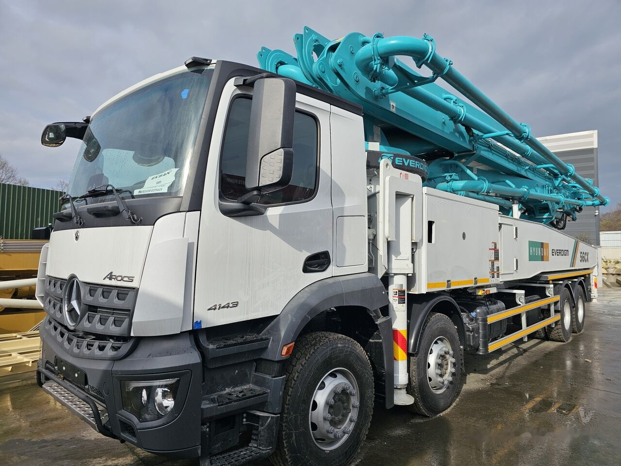 Mercedes-Benz Arocs 4143 P E6 - Bomba de hormigón: foto 4 Mercedes-Benz Arocs 4143 P E6 - Bomba de hormigón: foto 4