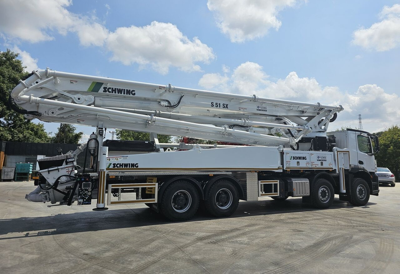 Mercedes-Benz Arocs 4443 - Bomba de hormigón: foto 1 Mercedes-Benz Arocs 4443 - Bomba de hormigón: foto 1