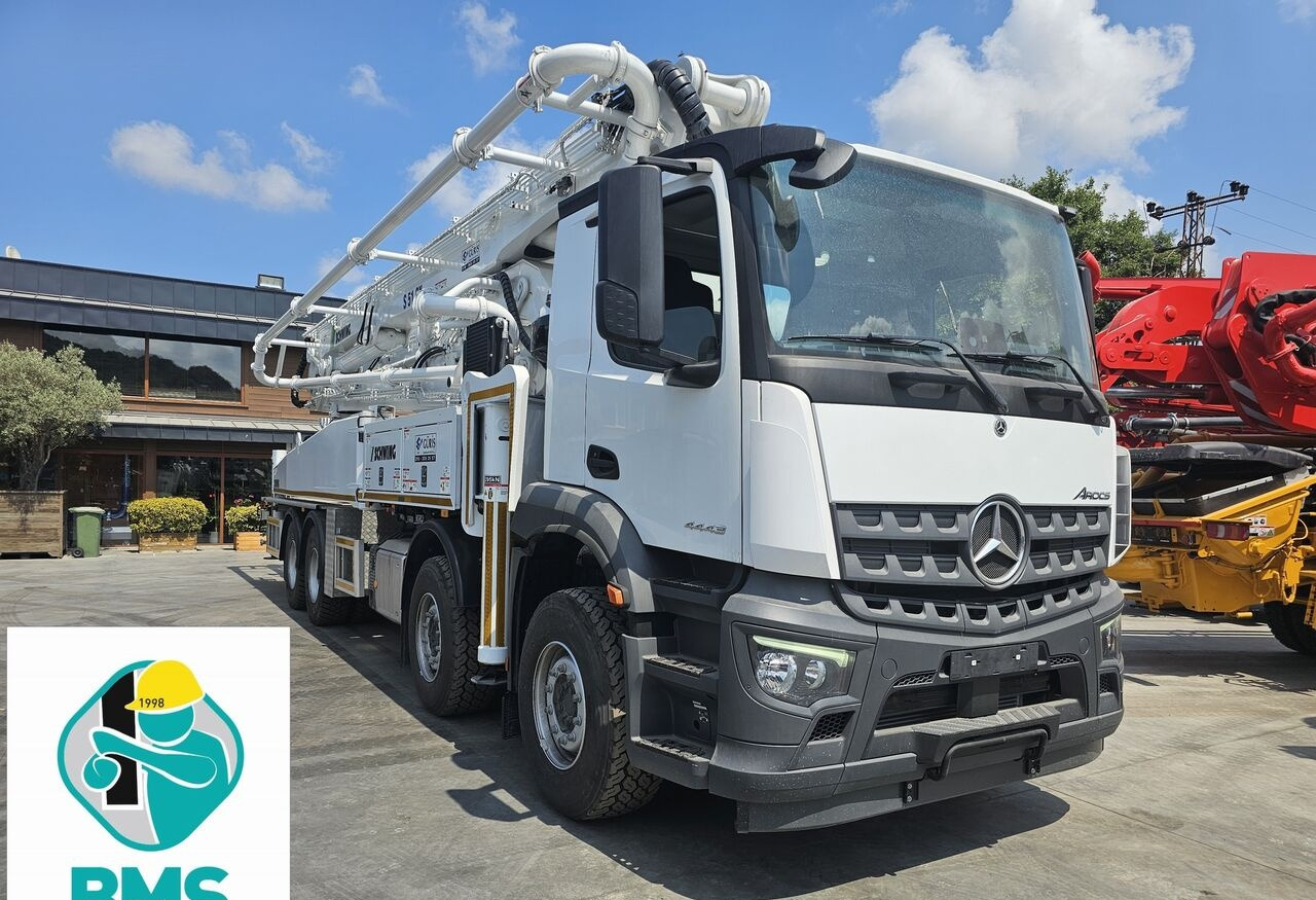 Mercedes-Benz Arocs 4443 - Bomba de hormigón: foto 4 Mercedes-Benz Arocs 4443 - Bomba de hormigón: foto 4