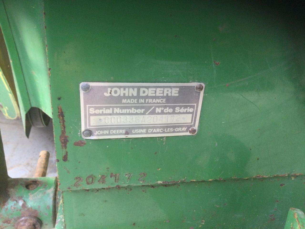John Deere 336A - Empacadora de pacas cuadradas: foto 5 John Deere 336A - Empacadora de pacas cuadradas: foto 5
