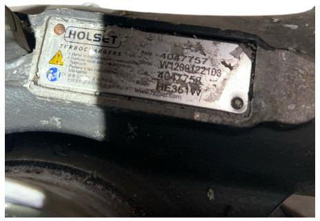 DAF Holset HE351W - Turbocompresor: foto 5 DAF Holset HE351W - Turbocompresor: foto 5