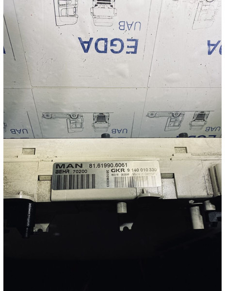 MAN BEHR - Salpicadero: foto 2 MAN BEHR - Salpicadero: foto 2