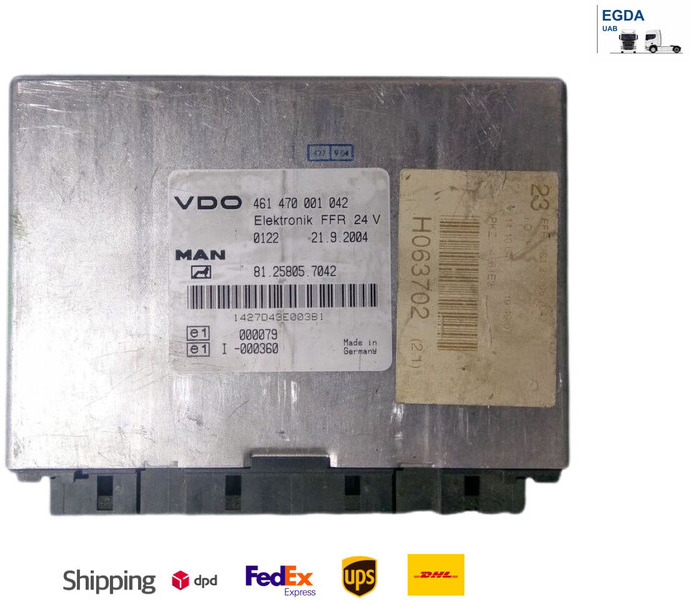 MAN VDO Elektronik FFR 461470001042 81.25805.7042 - Unidad de control: foto 1 MAN VDO Elektronik FFR 461470001042 81.25805.7042 - Unidad de control: foto 1