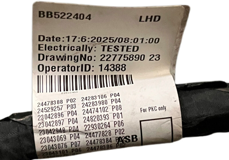 Volvo FH5/Aero - Cables/ Alambres: foto 3 Volvo FH5/Aero - Cables/ Alambres: foto 3