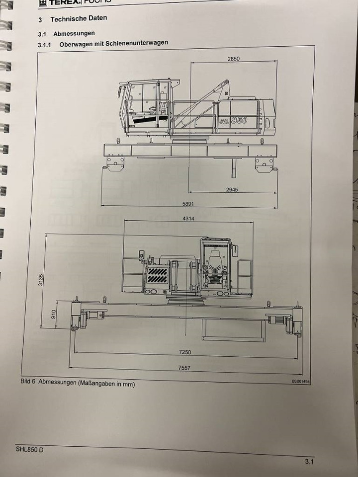 Fuchs SHL 850D Electro - Manipulador de materiales: foto 5 Fuchs SHL 850D Electro - Manipulador de materiales: foto 5