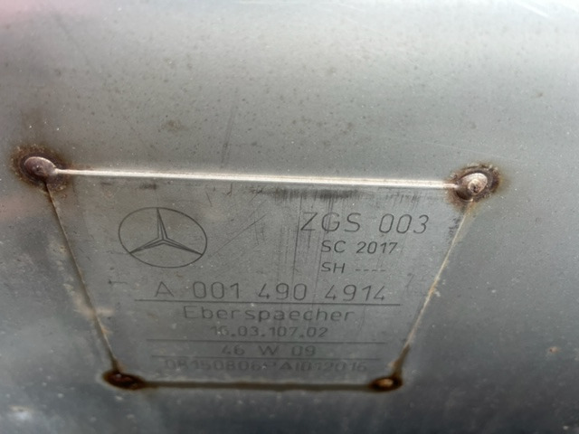HJS A0014903914, A0014904514, A0014904814, A 0014904914 - Convertidor catalítico para Autobús urbano: foto 1 HJS A0014903914, A0014904514, A0014904814, A 0014904914 - Convertidor catalítico para Autobús urbano: foto 1