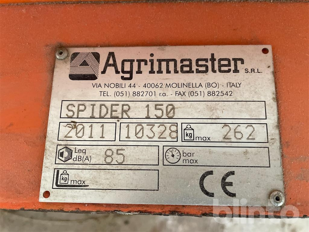 Agrimaster sprider 150 - Segadora: foto 5 Agrimaster sprider 150 - Segadora: foto 5