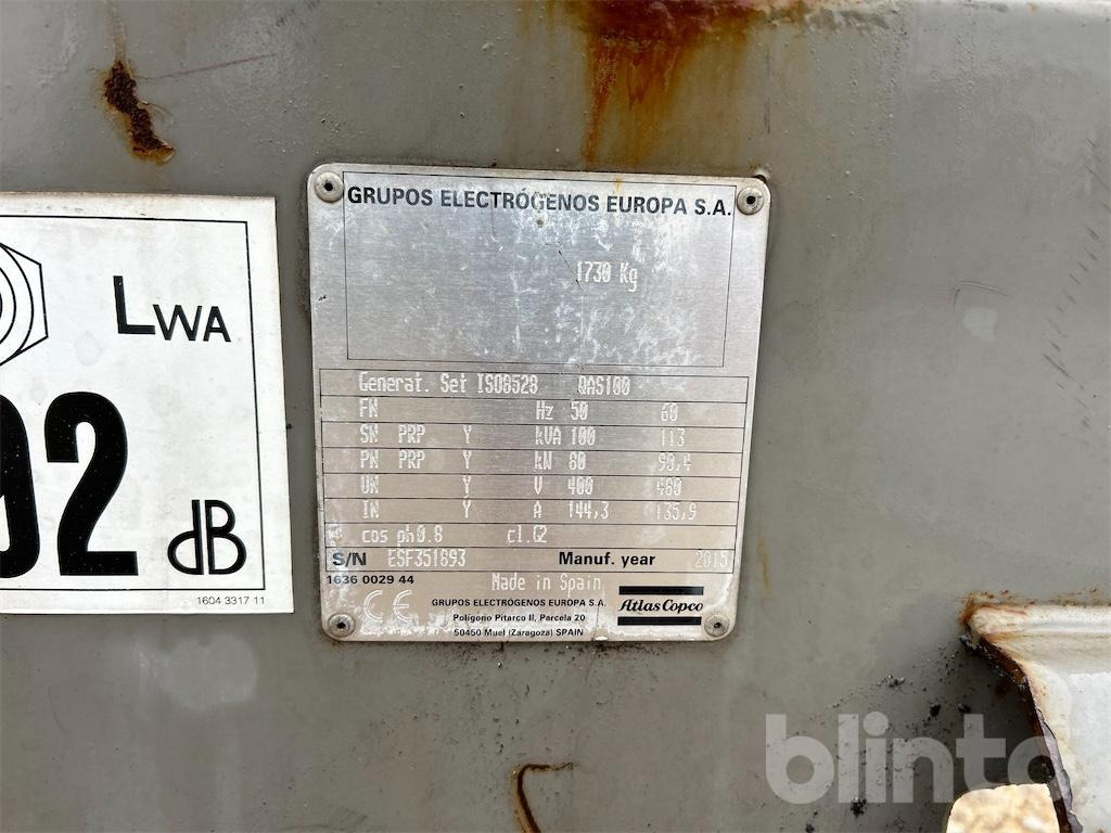 Atlas Copco (2015) - Generador industriale: foto 5 Atlas Copco (2015) - Generador industriale: foto 5