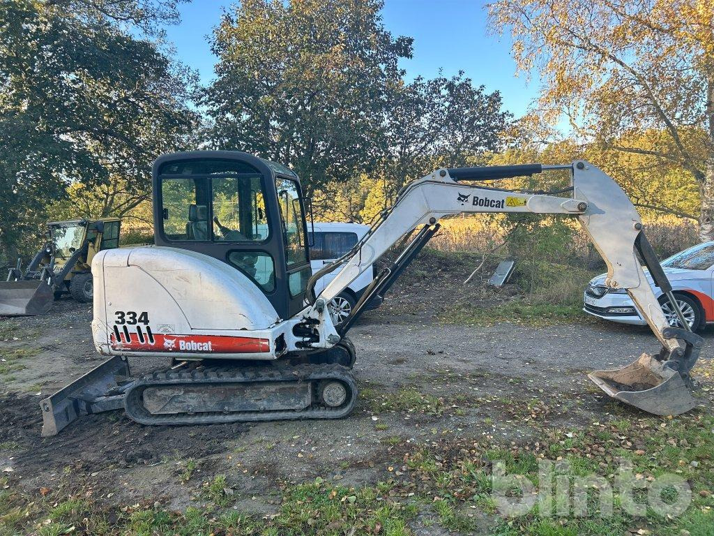 Bobcat 334 G med redskap - Miniexcavadora: foto 4 Bobcat 334 G med redskap - Miniexcavadora: foto 4
