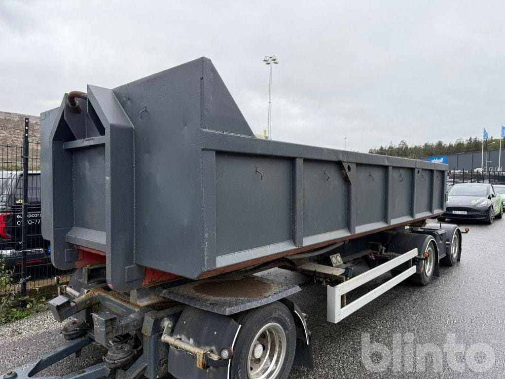 Remolque portacontenedore/ Intercambiable Hogstad Svets S3-LV-30 / exklusive flak: foto 8