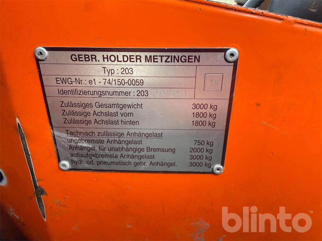 Holder 524 - Máquina quitanieve: foto 5 Holder 524 - Máquina quitanieve: foto 5
