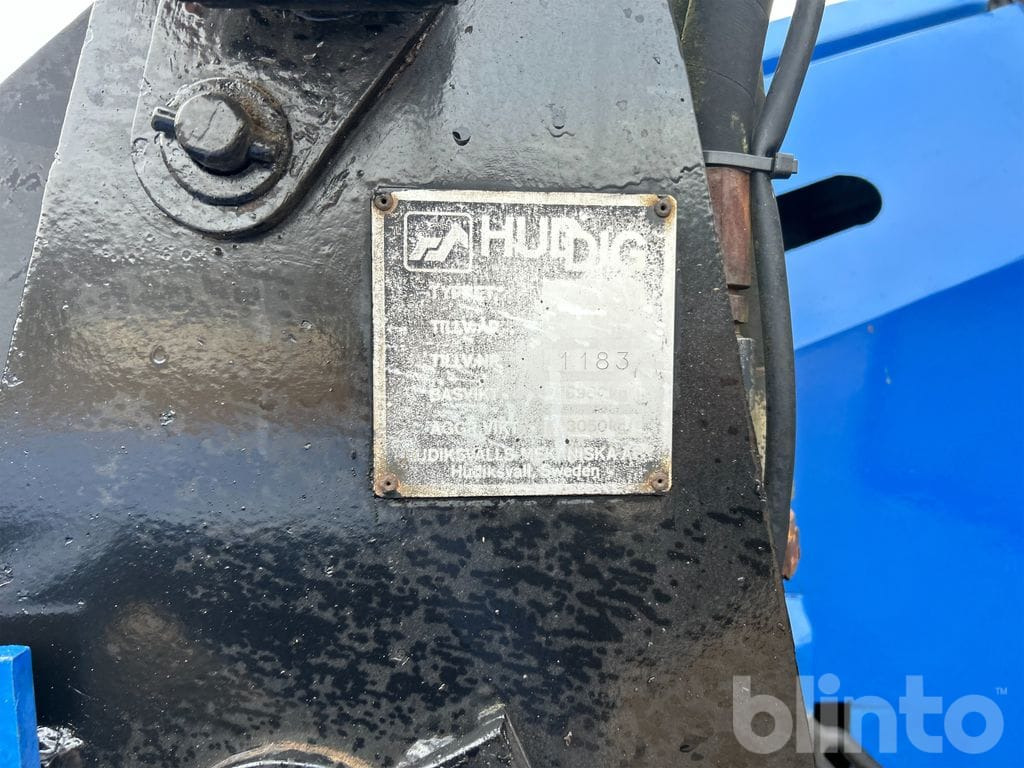 Retroexcavadora Huddig 960 - 4 redskap: foto 13