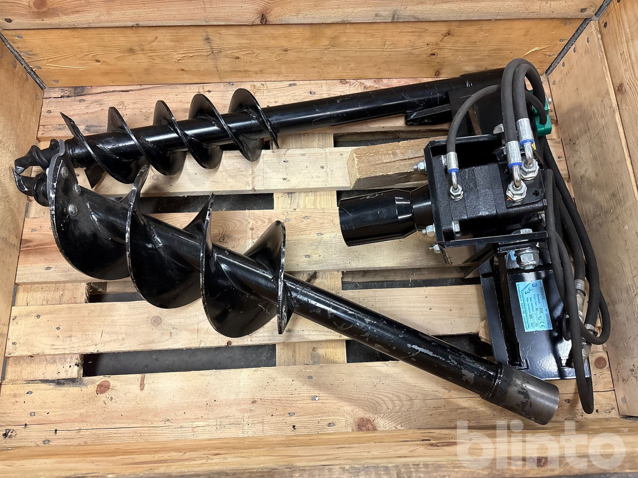 Hydrauliskt - Taladro para tierra: foto 1 Hydrauliskt - Taladro para tierra: foto 1