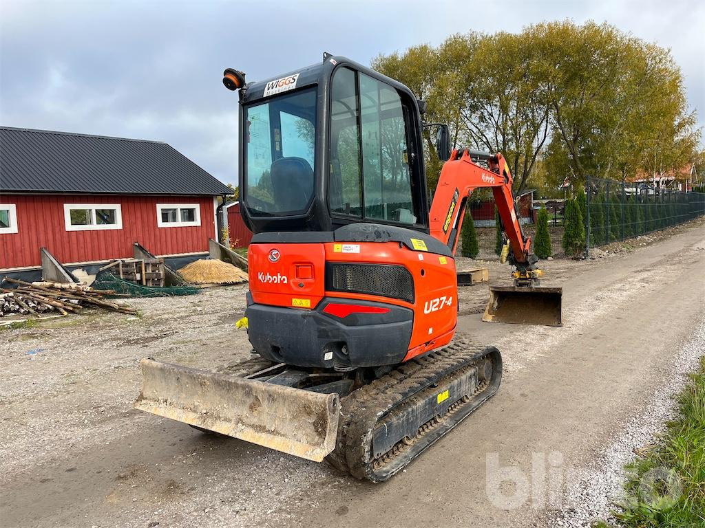 Kubota U27-4 minigrävare - Miniexcavadora: foto 5 Kubota U27-4 minigrävare - Miniexcavadora: foto 5