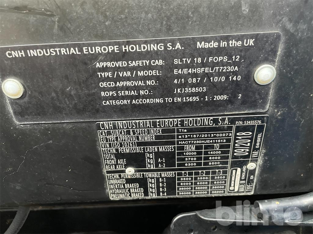 New Holland T7 230 (2018) - Tractor: foto 5 New Holland T7 230 (2018) - Tractor: foto 5