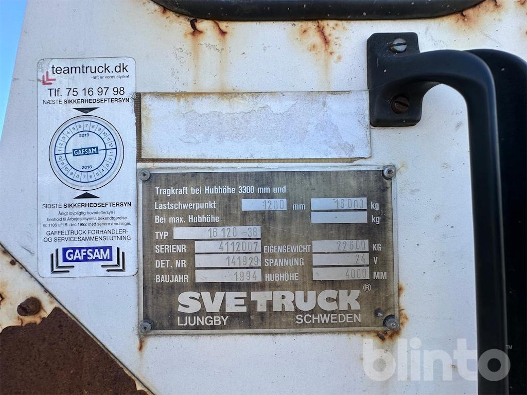 Carretilla elevadora Svetruck 16 120-38: foto 6