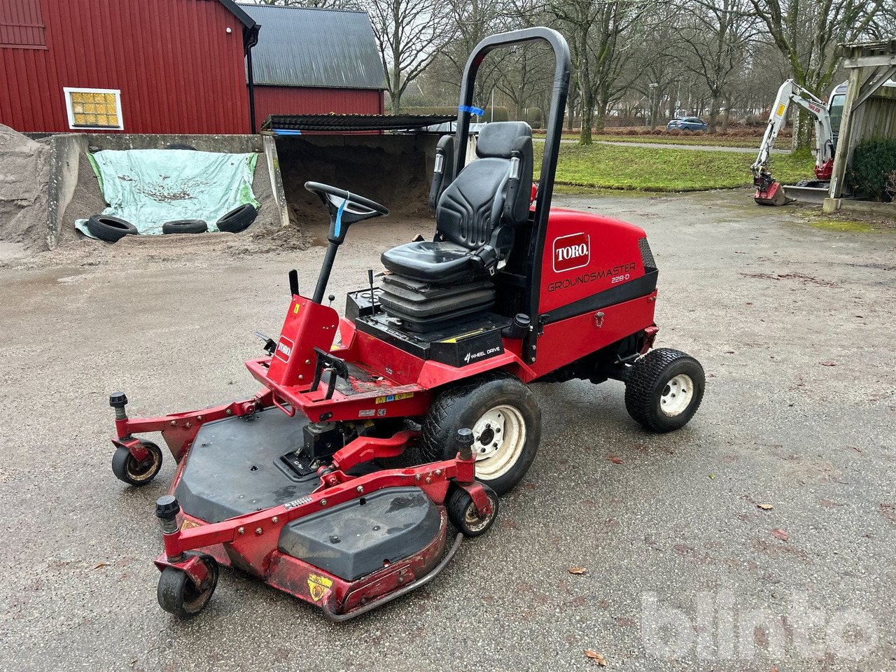 Toro Groundsmaster 228-D - Cortacésped: foto 1 Toro Groundsmaster 228-D - Cortacésped: foto 1