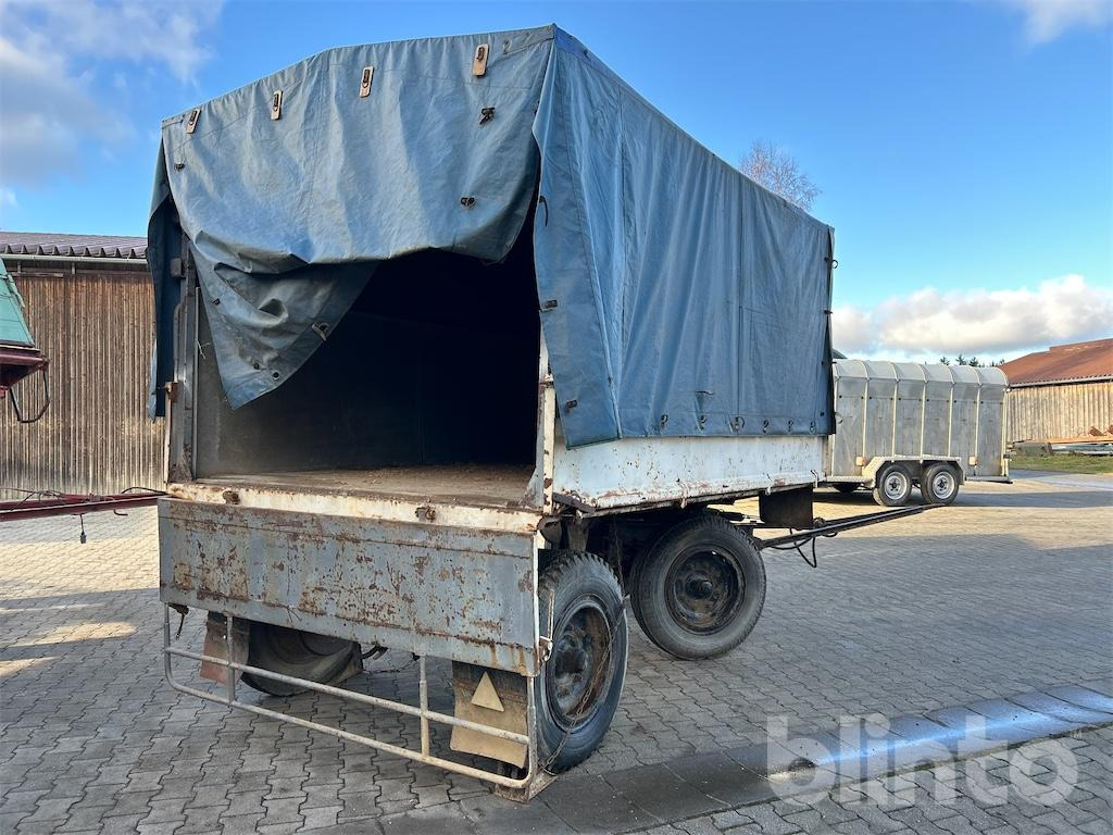 VEB THK 5 Pritsche (1980) - Remolque caja cerrada: foto 3 VEB THK 5 Pritsche (1980) - Remolque caja cerrada: foto 3