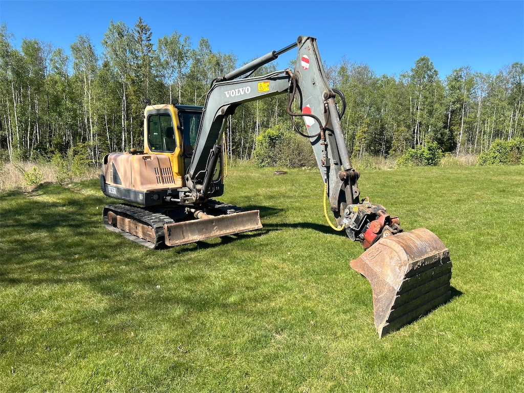 Volvo EC55B med redskap - Excavadora de cadenas: foto 1 Volvo EC55B med redskap - Excavadora de cadenas: foto 1