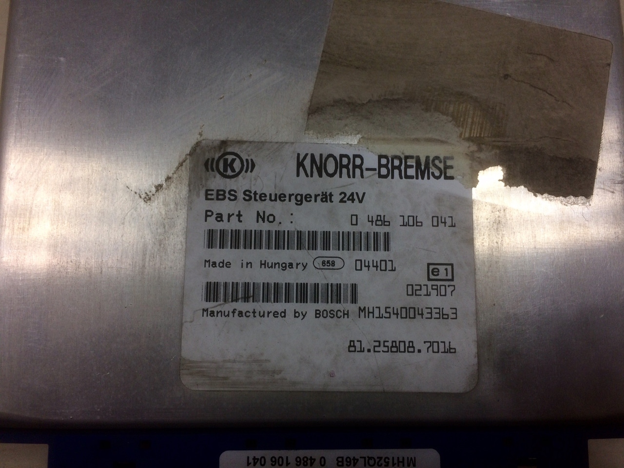 CENTRALINA EBS - Unidad de control: foto 2 CENTRALINA EBS - Unidad de control: foto 2