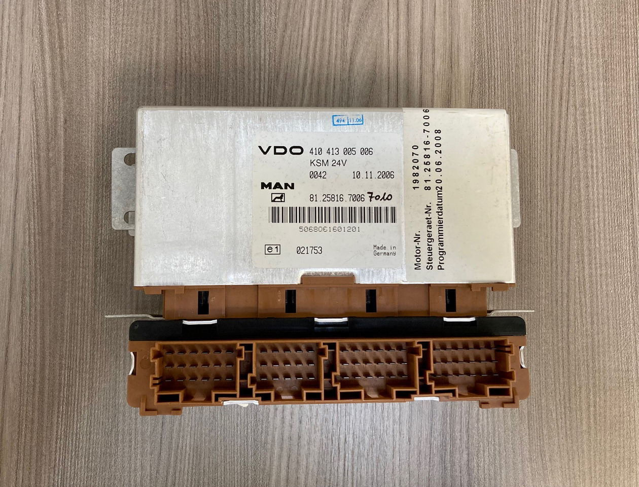 CENTRALINA KSM - MAN 81258167006 / 81258167010 - VDO 410 413 005 006 - Unidad de control: foto 2 CENTRALINA KSM - MAN 81258167006 / 81258167010 - VDO 410 413 005 006 - Unidad de control: foto 2