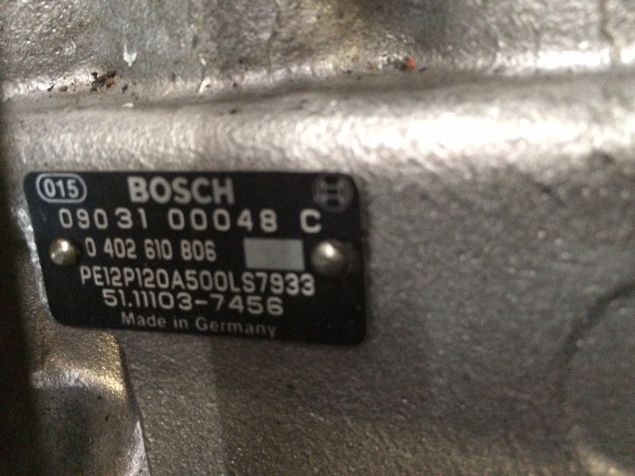 POMPA INIEZIONE MAN V12 - RIF. MAN 51111037456 - RIF. BOSCH 0402610806 - Bomba de combustible: foto 2 POMPA INIEZIONE MAN V12 - RIF. MAN 51111037456 - RIF. BOSCH 0402610806 - Bomba de combustible: foto 2