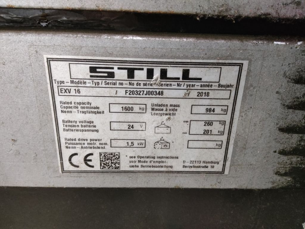 Still EXV16 - Apilador: foto 5 Still EXV16 - Apilador: foto 5