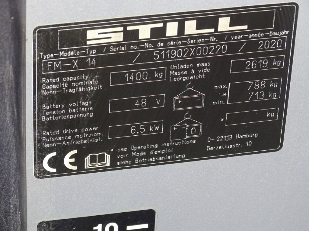 Still FM-X14 - Retráctil: foto 5 Still FM-X14 - Retráctil: foto 5