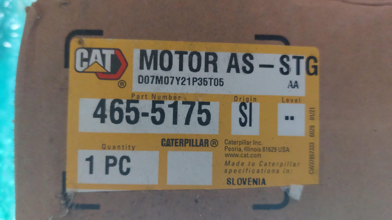 CATERPILLAR 20R-4762 - Arranque para Minicargadora de cadenas: foto 2 CATERPILLAR 20R-4762 - Arranque para Minicargadora de cadenas: foto 2