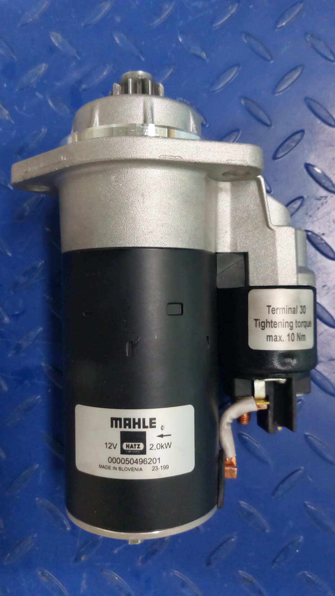 BOMAG Electromotor pentru Hatz 1D41, 1D41S, 1D42 - 50496201 - Piezas de recambio para Minicargadora de cadenas: foto 4 BOMAG Electromotor pentru Hatz 1D41, 1D41S, 1D42 - 50496201 - Piezas de recambio para Minicargadora de cadenas: foto 4