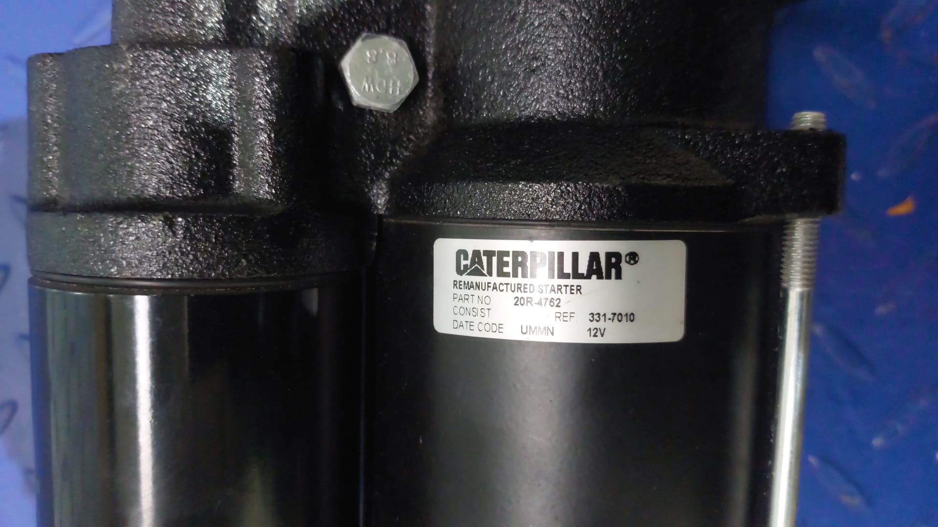 CATERPILLAR ELECTROMOTOR 12V CAT 20R-4762 - Piezas de recambio para Compactador: foto 4 CATERPILLAR ELECTROMOTOR 12V CAT 20R-4762 - Piezas de recambio para Compactador: foto 4