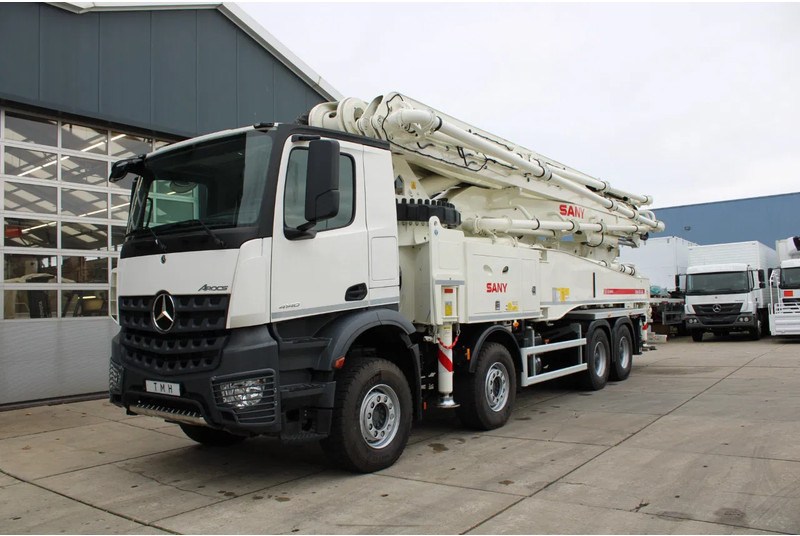 Mercedes-Benz Arocs 4140 8x4 Sany SY49 Concrete Pump Build by Putzmeister - Bomba de hormigón: foto 1 Mercedes-Benz Arocs 4140 8x4 Sany SY49 Concrete Pump Build by Putzmeister - Bomba de hormigón: foto 1