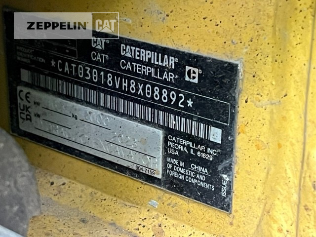 Miniexcavadora Cat 301.8-05A: foto 8