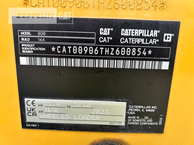 Cat 906-14 - Cargadora de ruedas: foto 5 Cat 906-14 - Cargadora de ruedas: foto 5