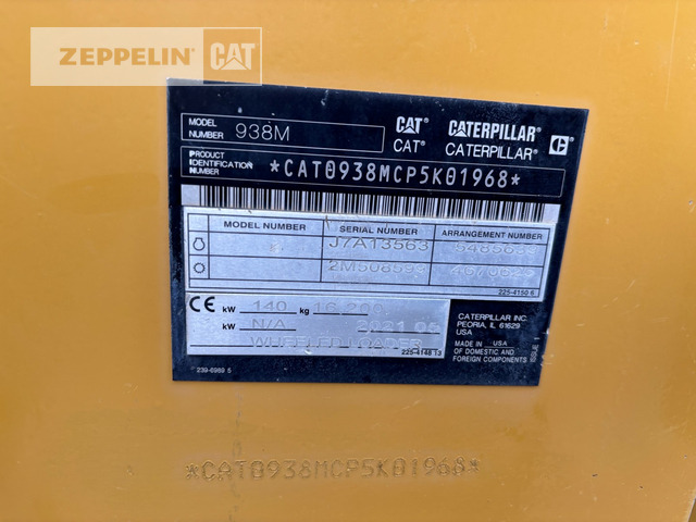 Cat 938M - Cargadora de ruedas: foto 5 Cat 938M - Cargadora de ruedas: foto 5