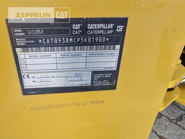 Cat 938M - Cargadora de ruedas: foto 2 Cat 938M - Cargadora de ruedas: foto 2