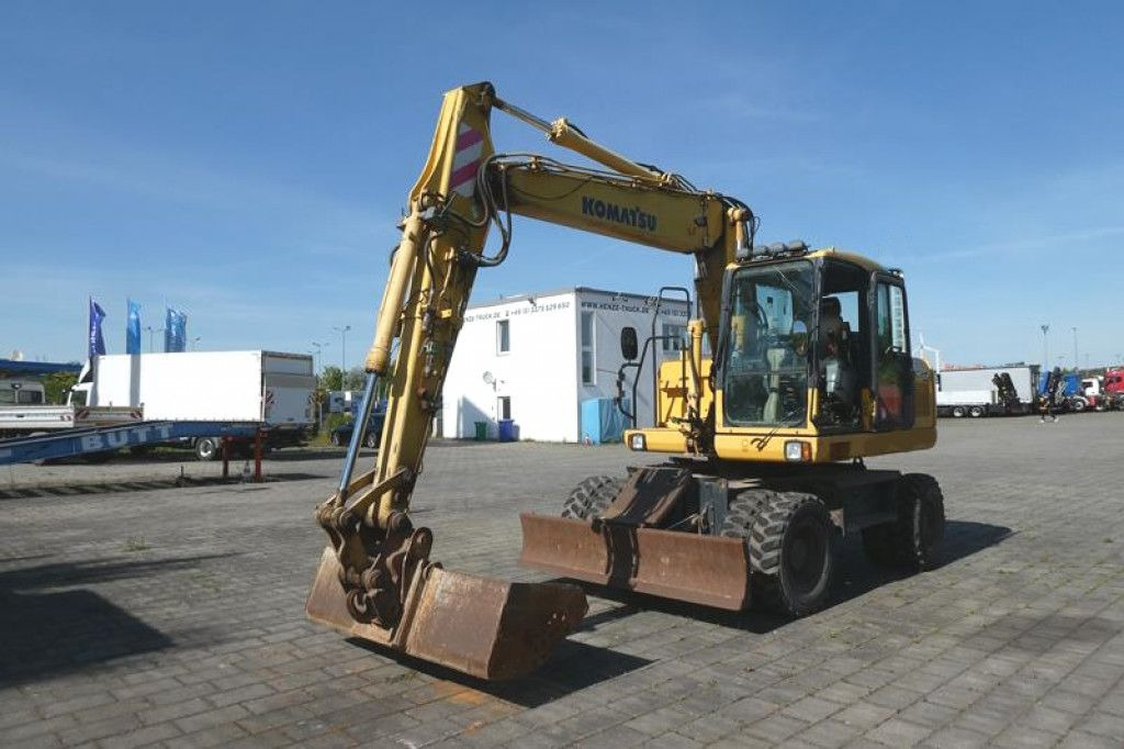 Komatsu Mobilbagger PW140-7 Mobilbagger - Excavadora de ruedas: foto 2 Komatsu Mobilbagger PW140-7 Mobilbagger - Excavadora de ruedas: foto 2