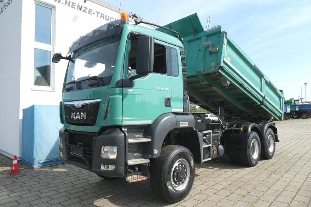 Camión volquete MAN TG-S 26.480 6X6 BB 3-Achs Allradkipper Meiller B: foto 1