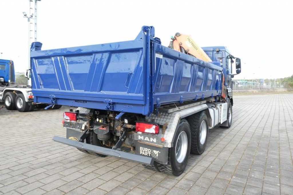 MAN TG-S 26.480 6x4 BL 3-Achs Kipper Kran Palf. PK 2 MAN TG-S 26.480 6x4 BL 3-Achs Kipper Kran Palf. PK 2 - Camión volquete, Camión grúa: foto 4 MAN TG-S 26.480 6x4 BL 3-Achs Kipper Kran Palf. PK 2 MAN TG-S 26.480 6x4 BL 3-Achs Kipper Kran Palf. PK 2 - Camión volquete, Camión grúa: foto 4
