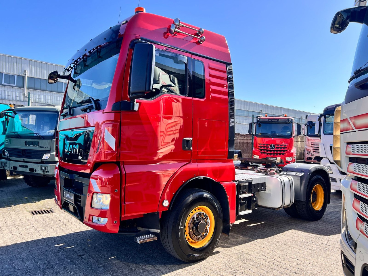MAN TGX 18.510 XLX 4x4H BLS - HydroDrive TOP TÜV NEU - Cabeza tractora: foto 2 MAN TGX 18.510 XLX 4x4H BLS - HydroDrive TOP TÜV NEU - Cabeza tractora: foto 2