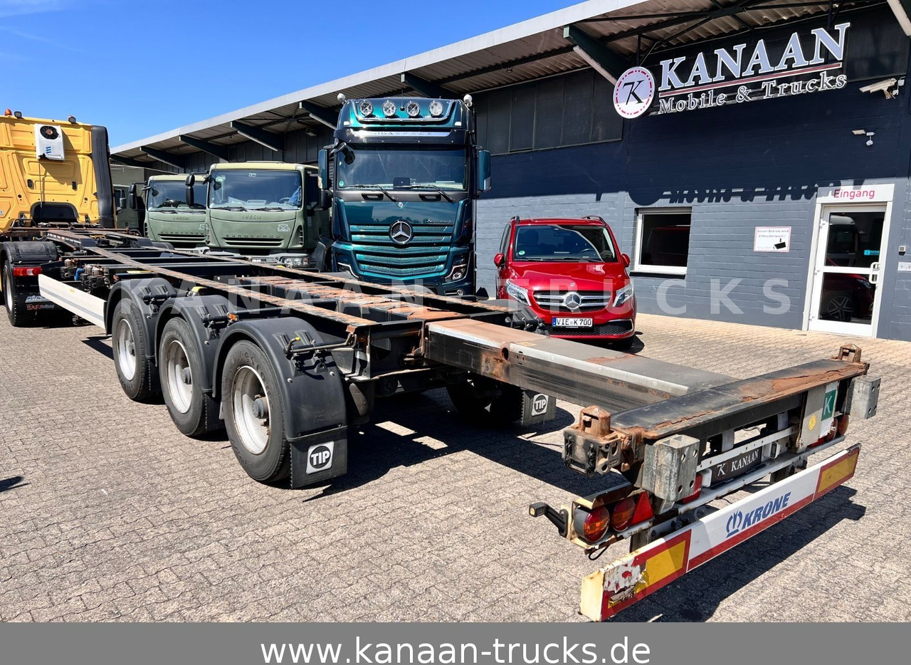 Krone Container Multi 2x20-30-40-45ft HighCube 8x stk - Semirremolque portacontenedore/ Intercambiable: foto 1 Krone Container Multi 2x20-30-40-45ft HighCube 8x stk - Semirremolque portacontenedore/ Intercambiable: foto 1